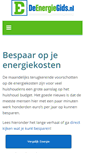 Mobile Screenshot of deenergiegids.nl